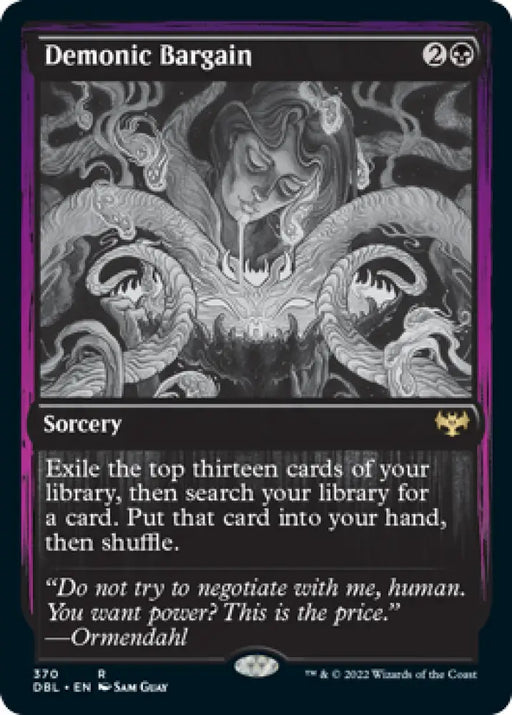 Demonic Bargain [Innistrad: Double Feature] - MTG Single