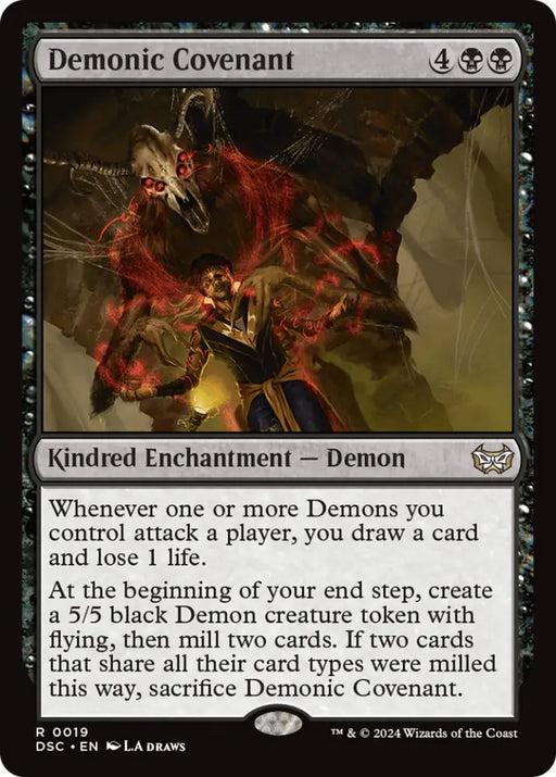 Demonic Covenant [Duskmourn: House of Horror Commander] - MTG Single