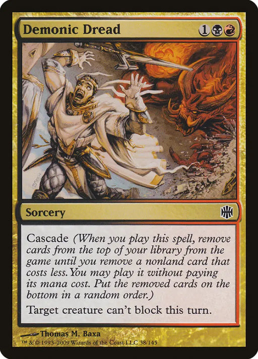 Demonic Dread [Alara Reborn] - MTG Single
