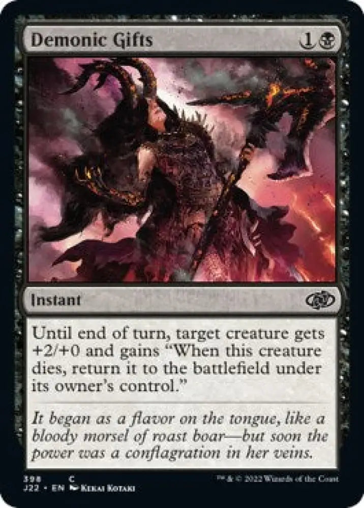 Demonic Gifts [Jumpstart 2022] - MTG Single