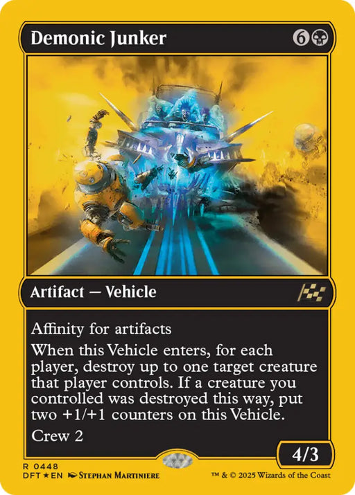 Demonic Junker (First-Place Foil) [Aetherdrift] - MTG Single