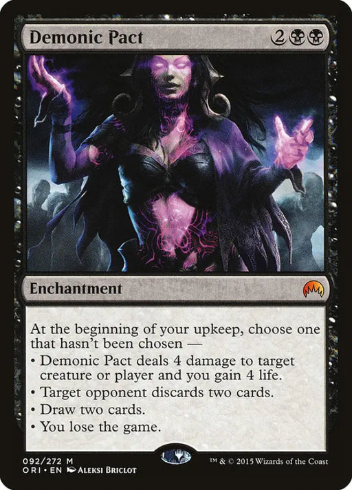 Demonic Pact [Magic Origins] - MTG Single