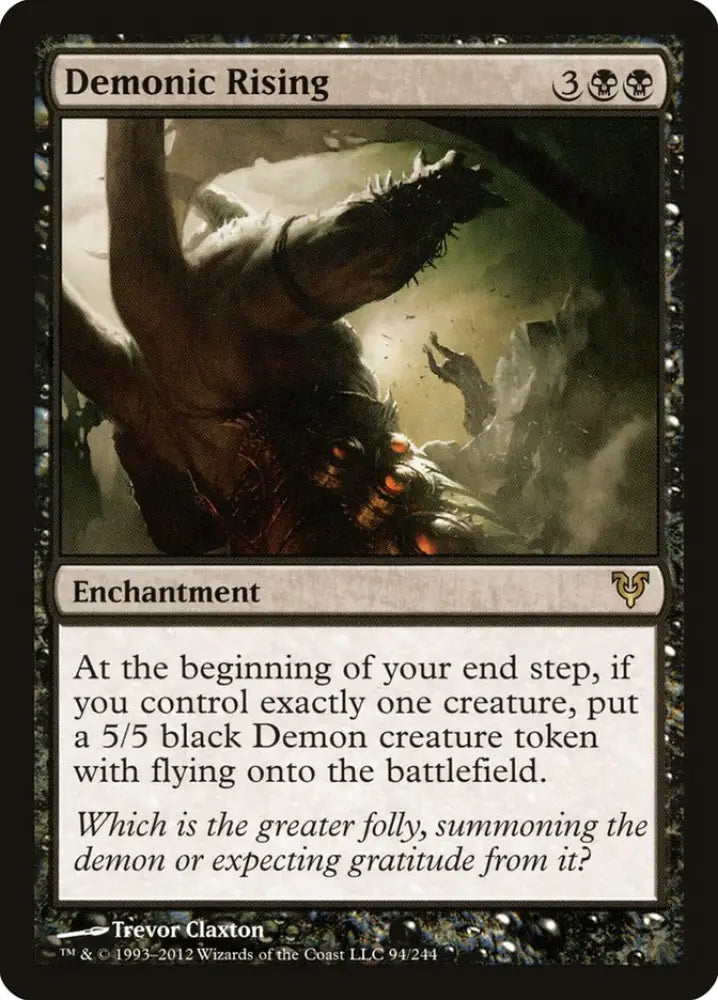 Demonic Rising [Avacyn Restored] - MTG Single