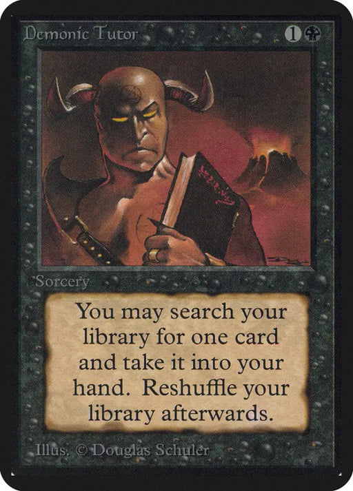 Demonic Tutor [Alpha Edition] - MTG Single