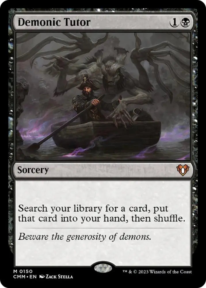 Demonic Tutor [Commander Masters] - MTG Single