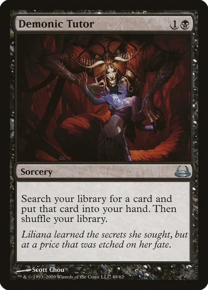 Demonic Tutor [Duel Decks: Divine vs. Demonic] - MTG Single
