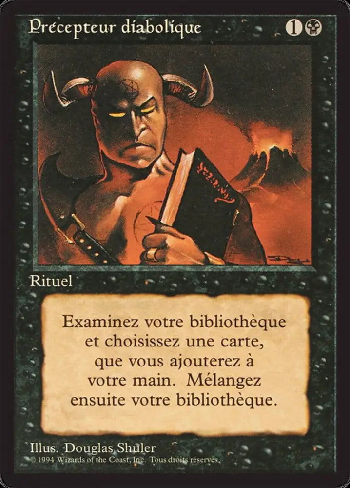 Demonic Tutor [Foreign Black Border] - MTG Single