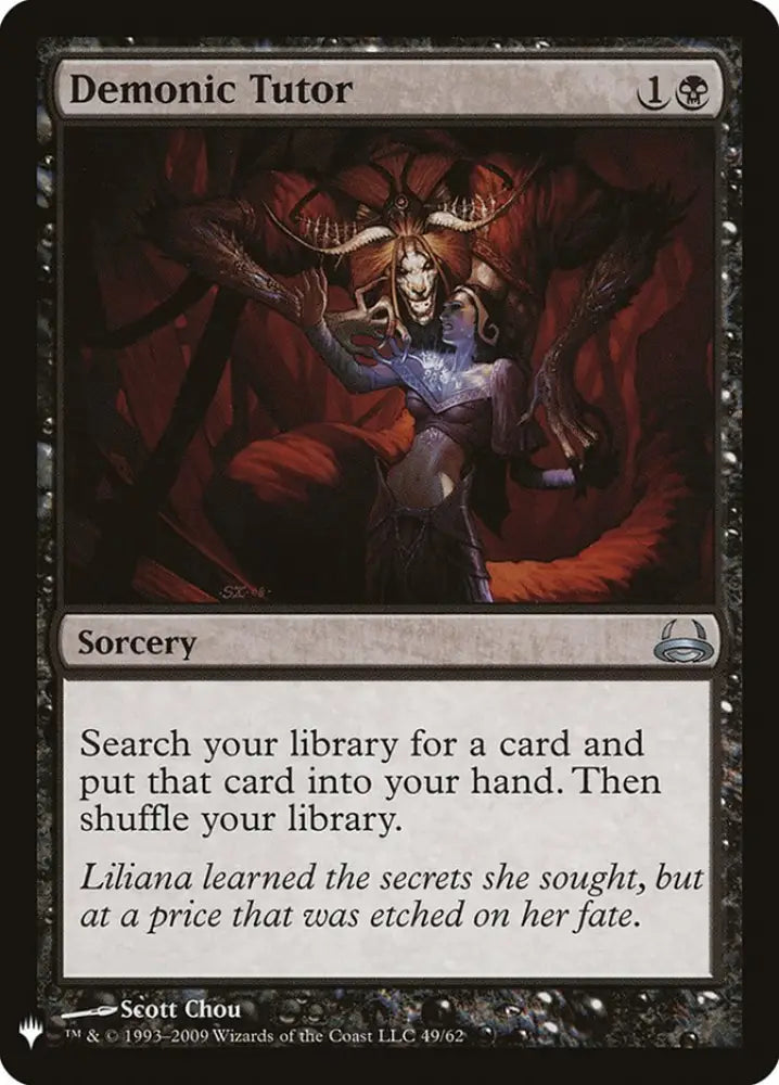 Demonic Tutor [Mystery Booster] - MTG Single