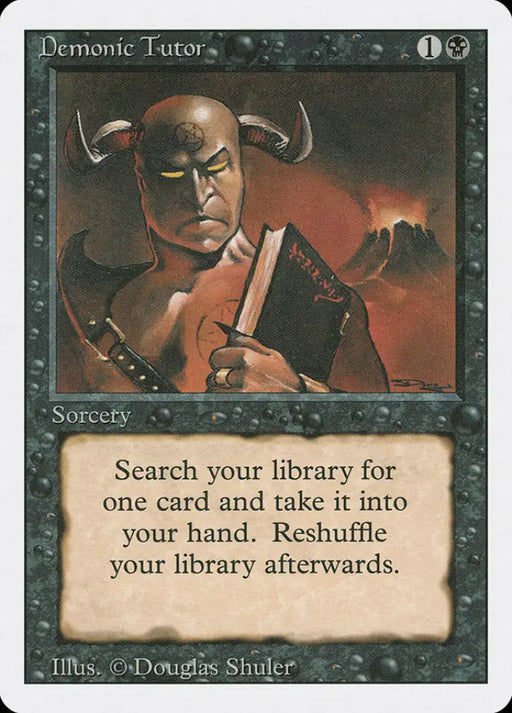 Demonic Tutor [Revised Edition] - MTG Single