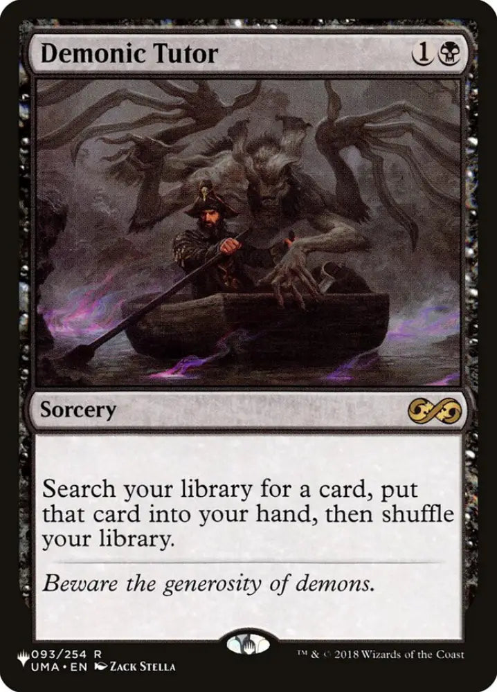 Demonic Tutor [The List] - MTG Single