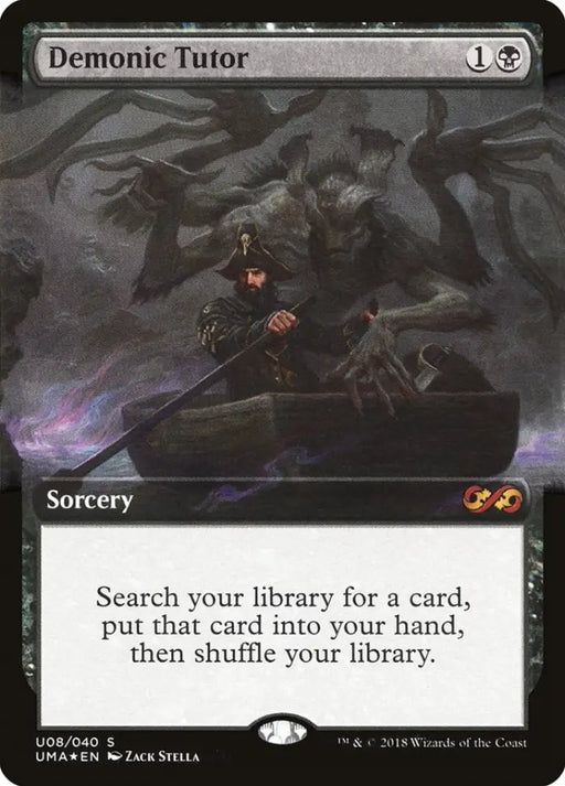 Demonic Tutor (Topper) [Ultimate Masters Box Topper] - MTG Single
