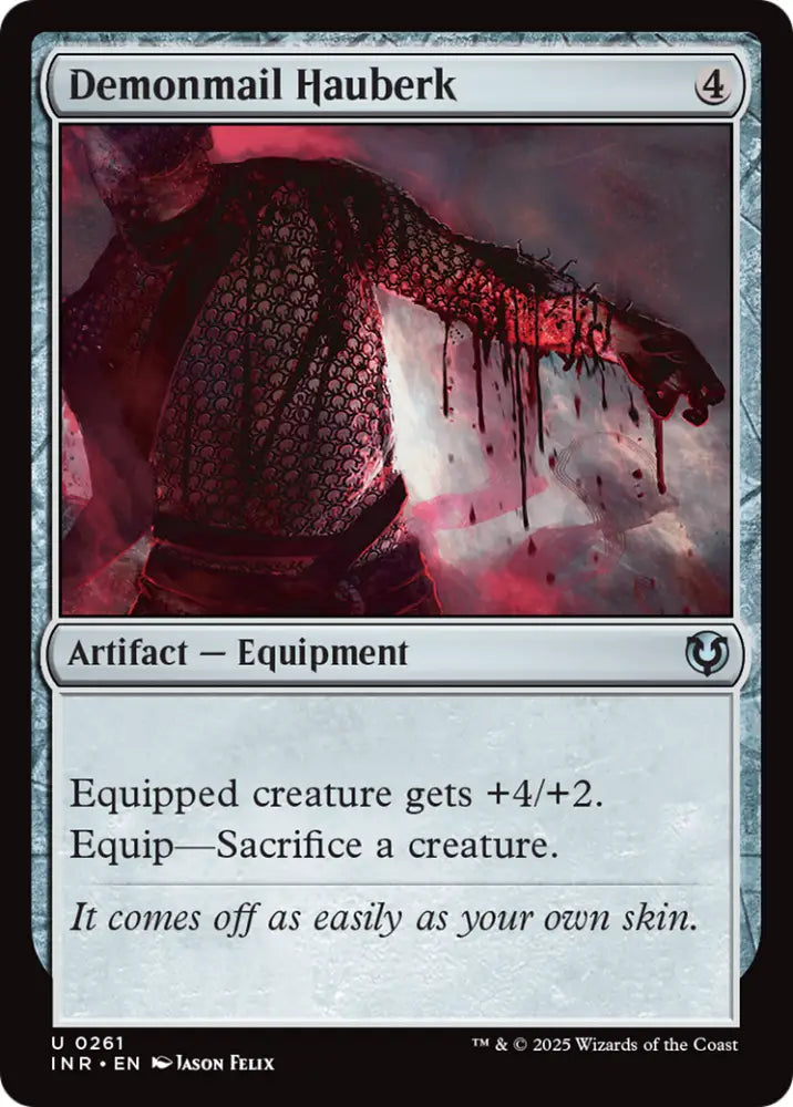 Demonmail Hauberk [Innistrad Remastered] - MTG Single
