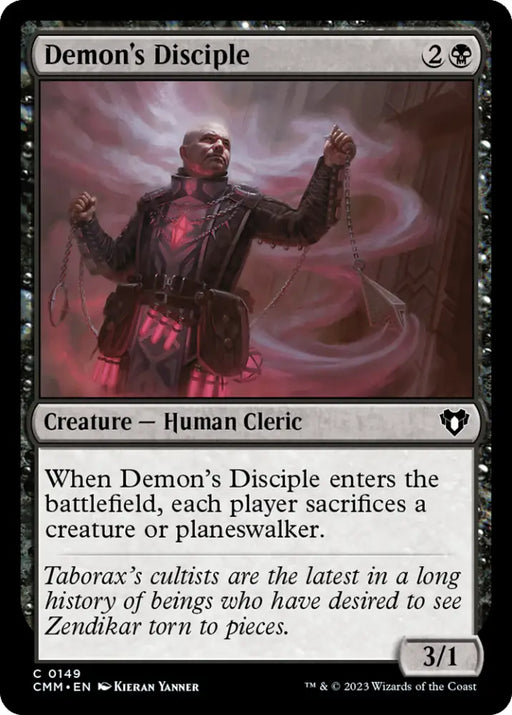 Demon’s Disciple [Commander Masters] - MTG Single