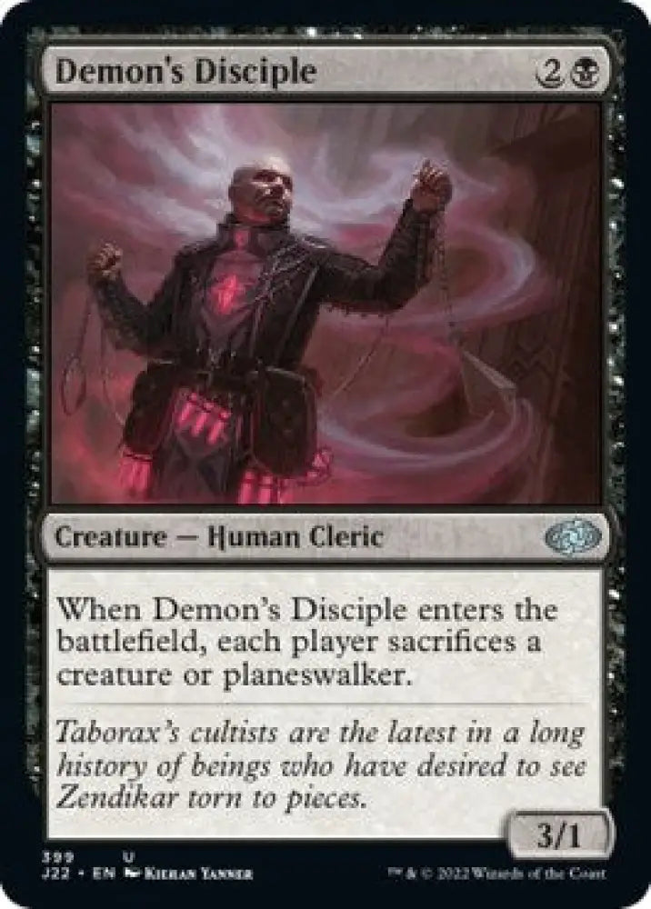 Demon’s Disciple [Jumpstart 2022] - MTG Single