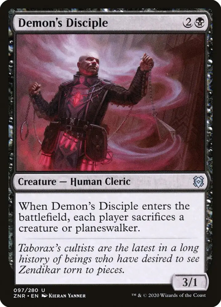 Demon’s Disciple [Zendikar Rising] - MTG Single