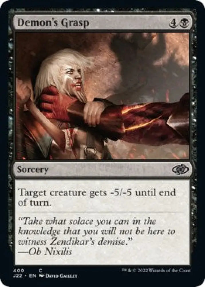 Demon’s Grasp [Jumpstart 2022] - MTG Single