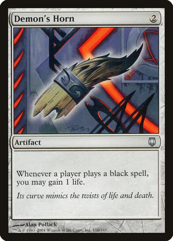 Demon’s Horn [Darksteel] - MTG Single