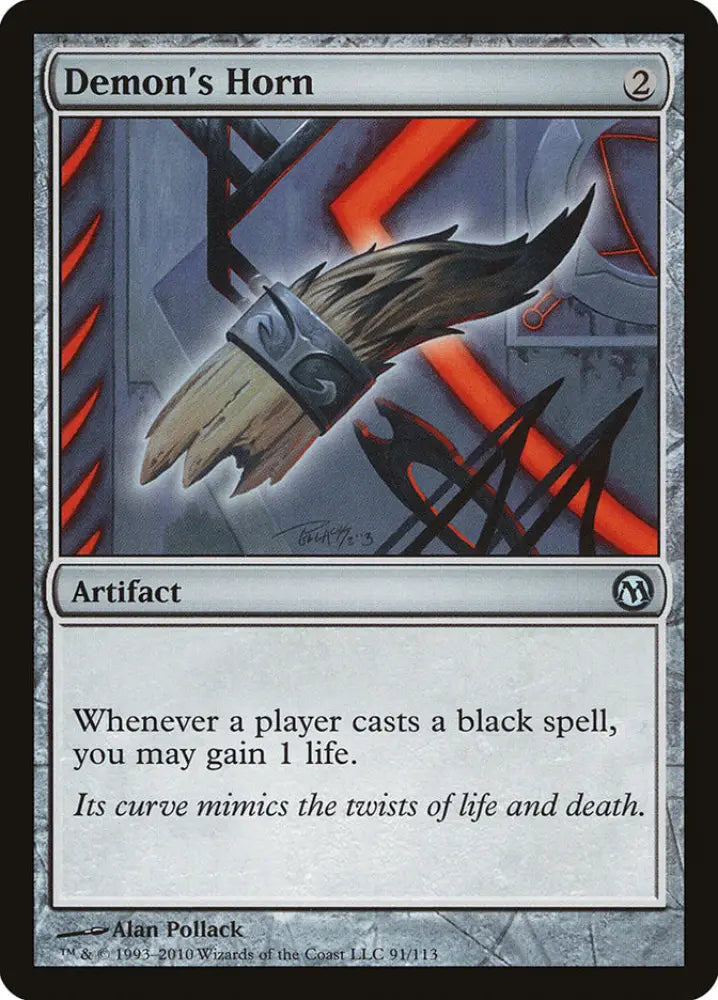 Demon’s Horn [Duels of the Planeswalkers] - MTG Single