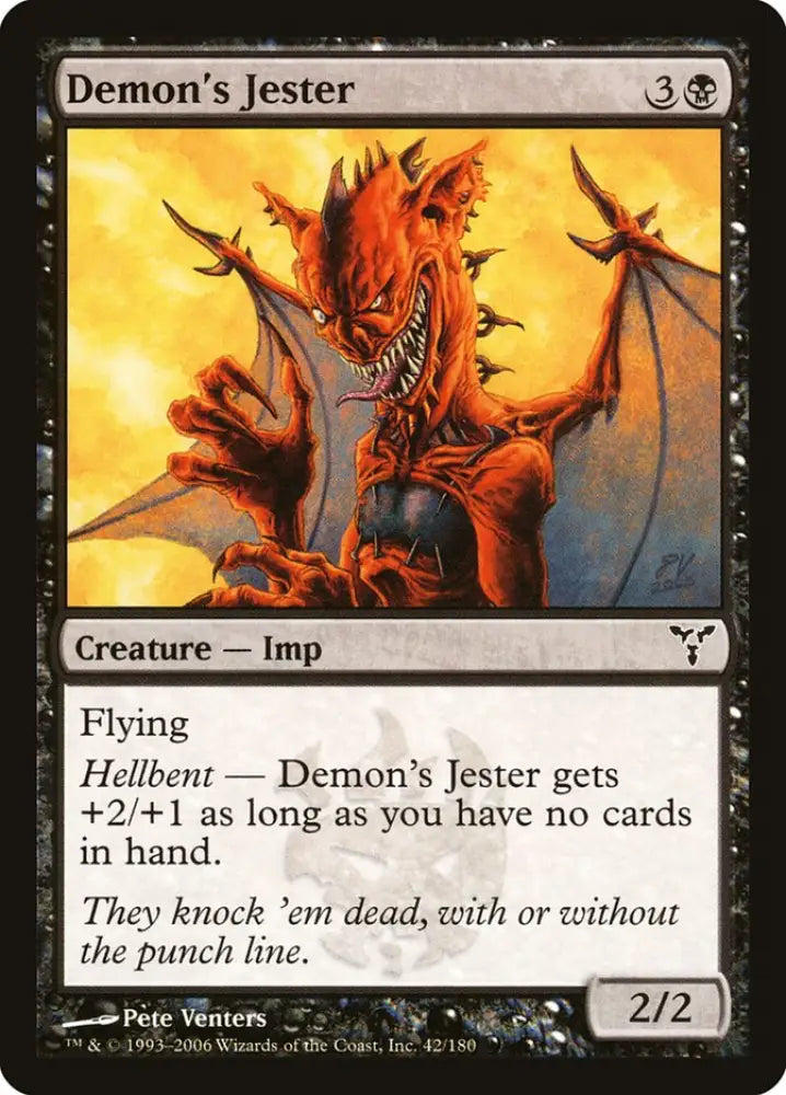 Demon’s Jester [Dissension] - MTG Single