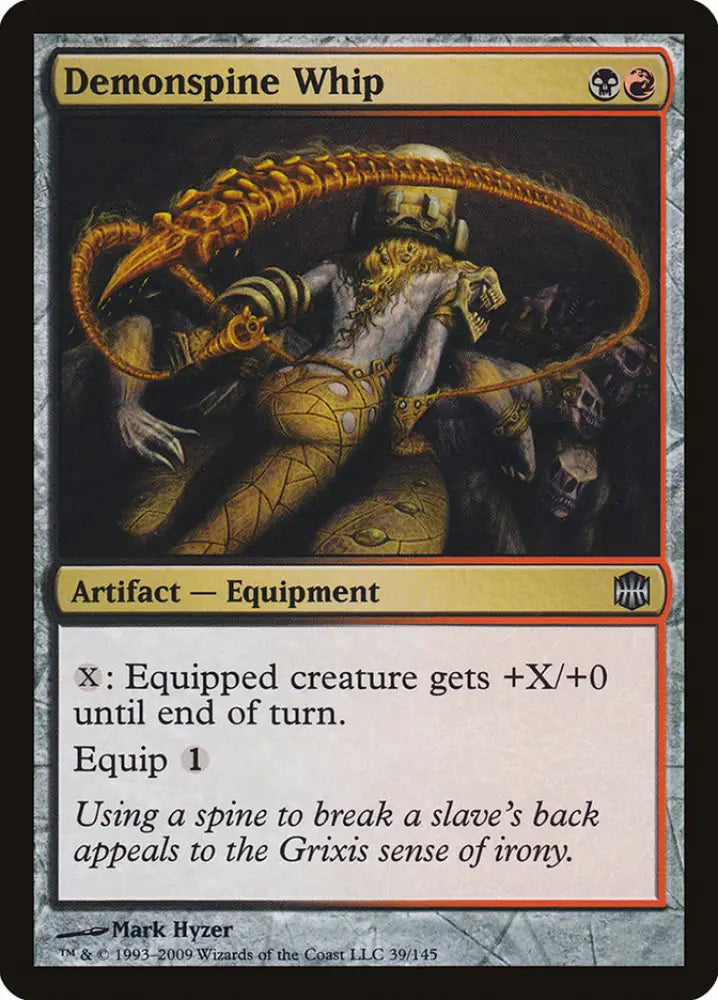 Demonspine Whip [Alara Reborn] - MTG Single
