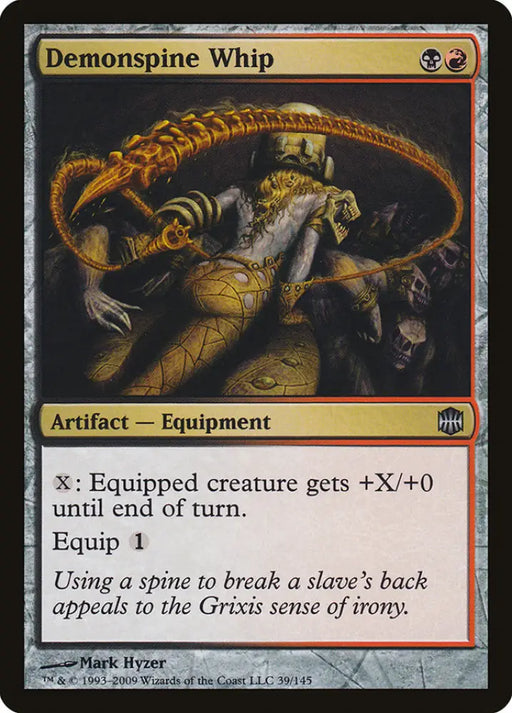 Demonspine Whip [Alara Reborn] - MTG Single
