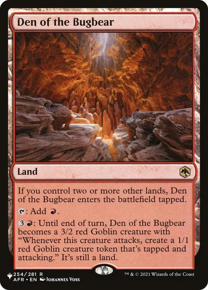 Den of the Bugbear (254) [The List]