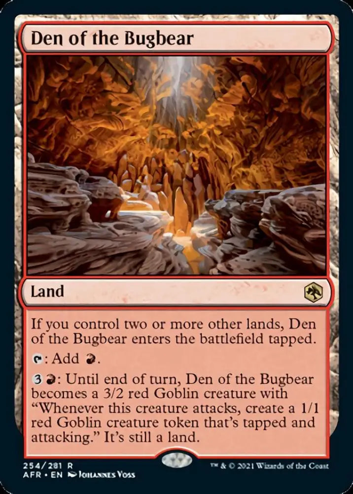 Den of the Bugbear [Dungeons & Dragons: Adventures in the Forgotten Realms] - MTG Single