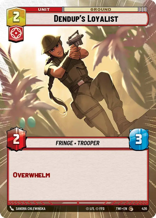 Dendup’s Loyalist (Hyperspace) (426) [Twilight of the Republic] - Star Wars: Unlimited Single
