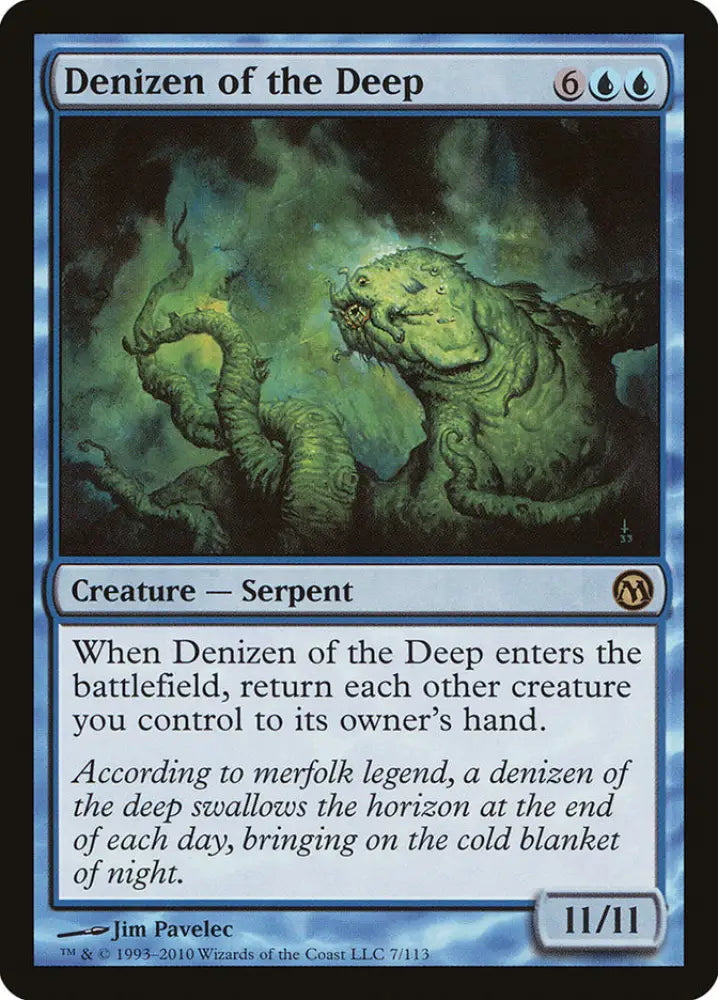 Denizen of the Deep [Duels of the Planeswalkers] - MTG Single