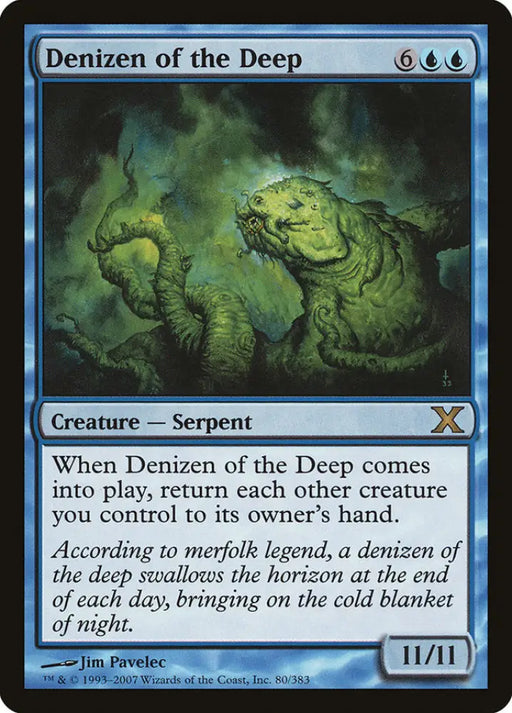 Denizen of the Deep [Tenth Edition] - MTG Single