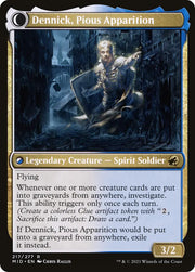 Dennick Pious Apprentice // Dennick Pious Apparition [Secret Lair: From Cute to Brute] - MTG Single