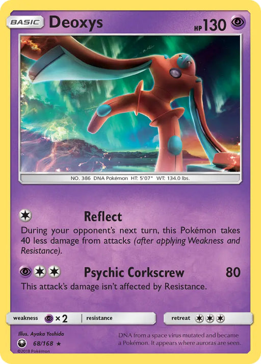 Deoxys (68/168) [Sun & Moon: Celestial Storm] - Pokemon Single