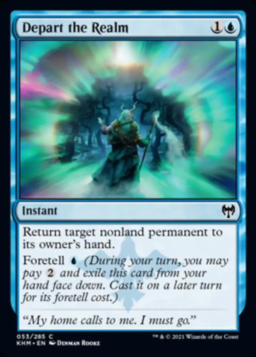 Depart the Realm [Kaldheim] - MTG Single