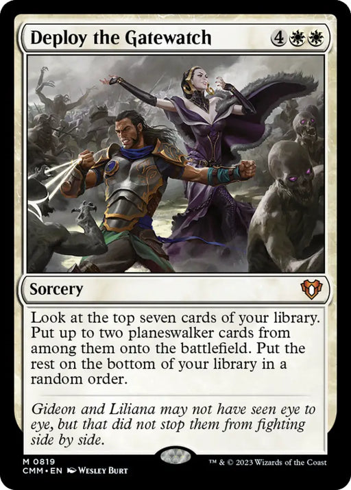 Deploy the Gatewatch [Commander Masters] - MTG Single