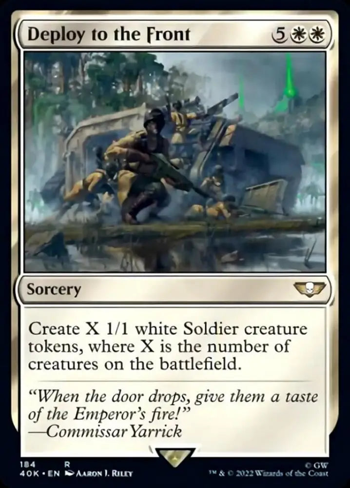 Deploy to the Front [Warhammer 40,000] - MTG Single