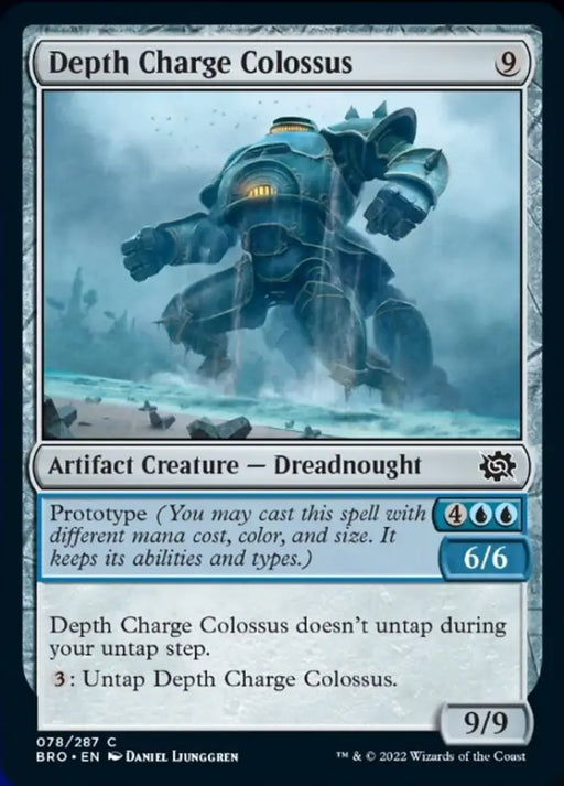 Depth Charge Colossus [The Brothers’ War] - MTG Single