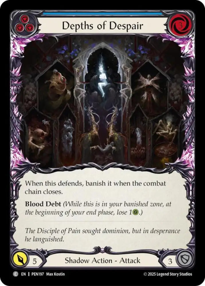 Depths Of Despair (Blue) (PEN197) [Compendium of Rathe]