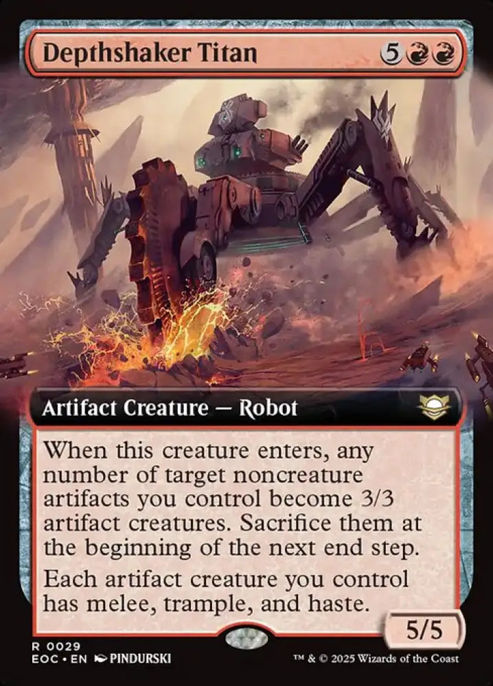 Depthshaker Titan (29) [Edge of Eternities Commander]