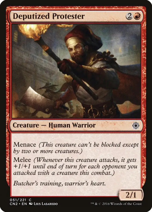 Deputized Protester [Conspiracy: Take the Crown] - MTG Single