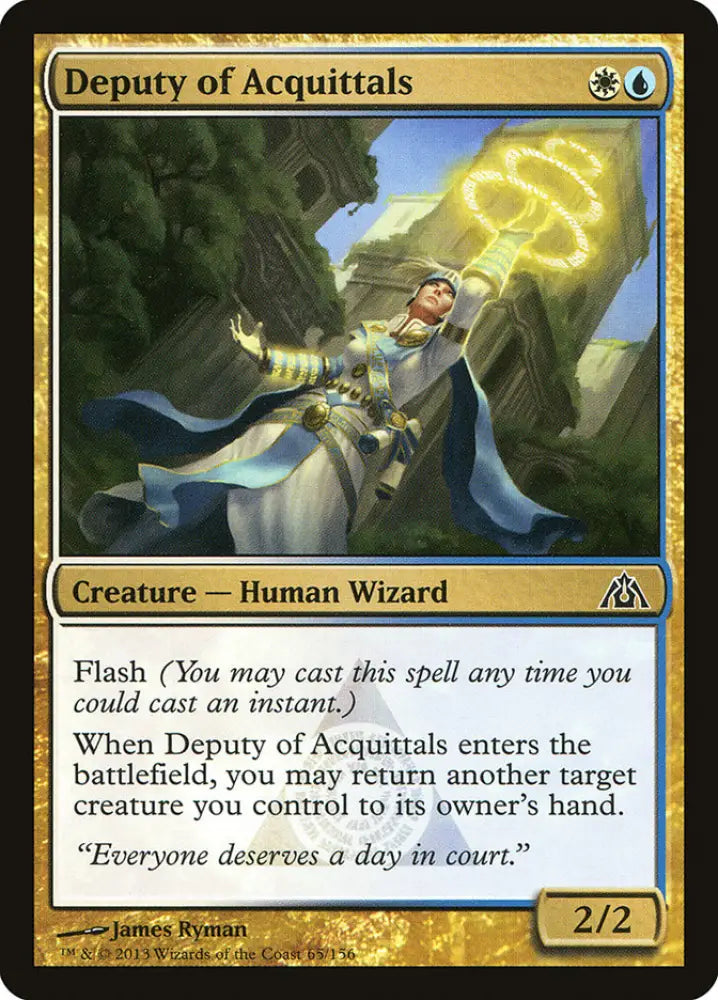 Deputy of Acquittals [Dragon’s Maze] - MTG Single
