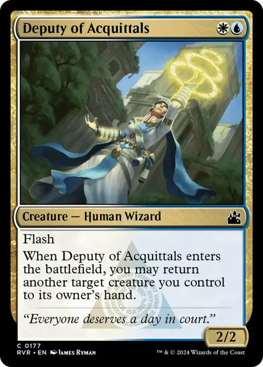 Deputy of Acquittals [Ravnica Remastered] - MTG Single