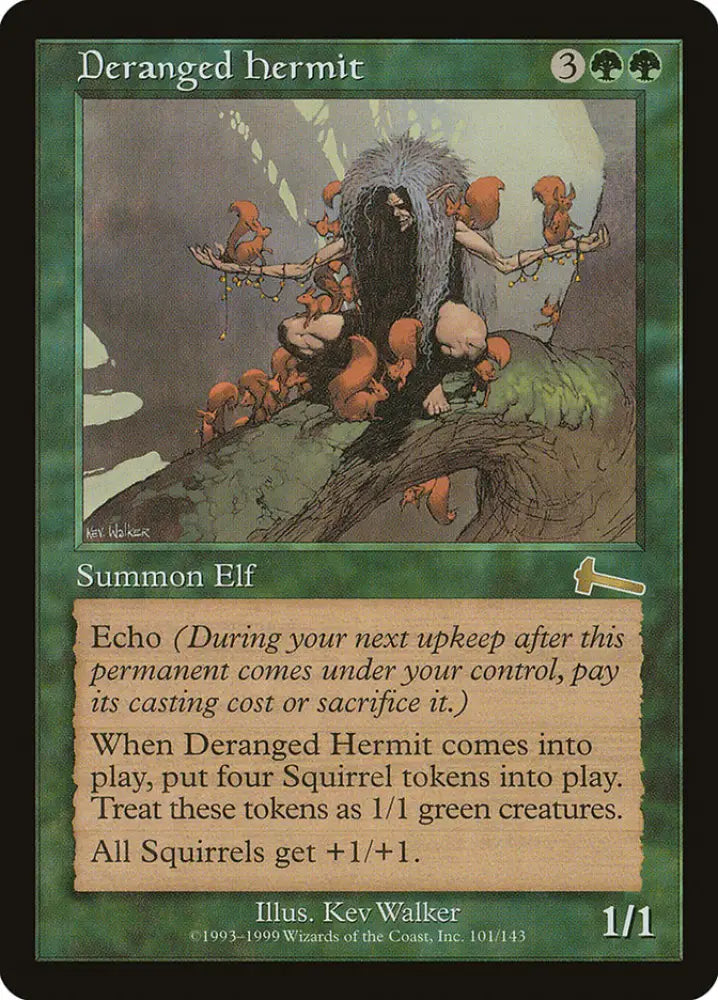 Deranged Hermit [Urza’s Legacy] - MTG Single