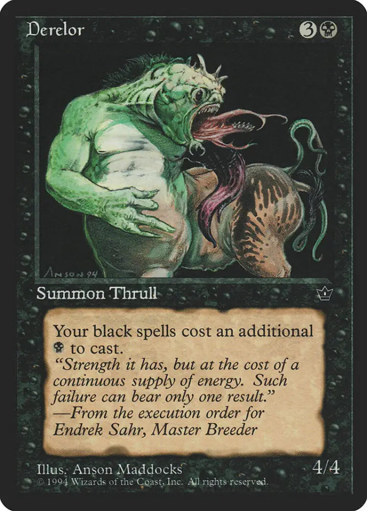 Derelor [Fallen Empires] - MTG Single