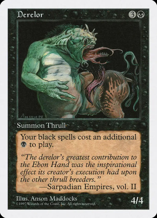 Derelor [Fifth Edition] - MTG Single