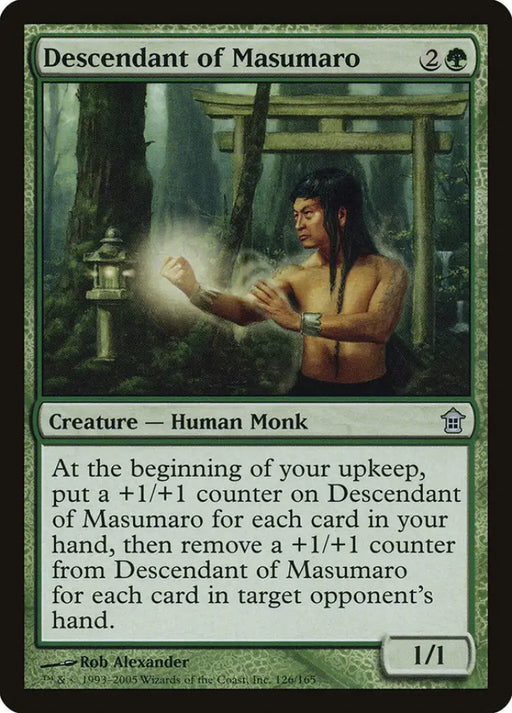 Descendant of Masumaro [Saviors of Kamigawa] - MTG Single