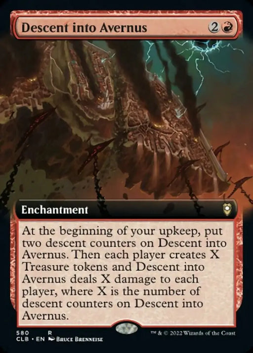 Descent into Avernus (Extended Art) [Commander Legends: Battle for Baldur’s Gate] - MTG Single