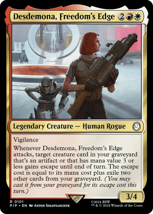 Desdemona Freedom’s Edge [Fallout] - MTG Single