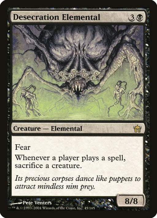 Desecration Elemental [Fifth Dawn] - MTG Single