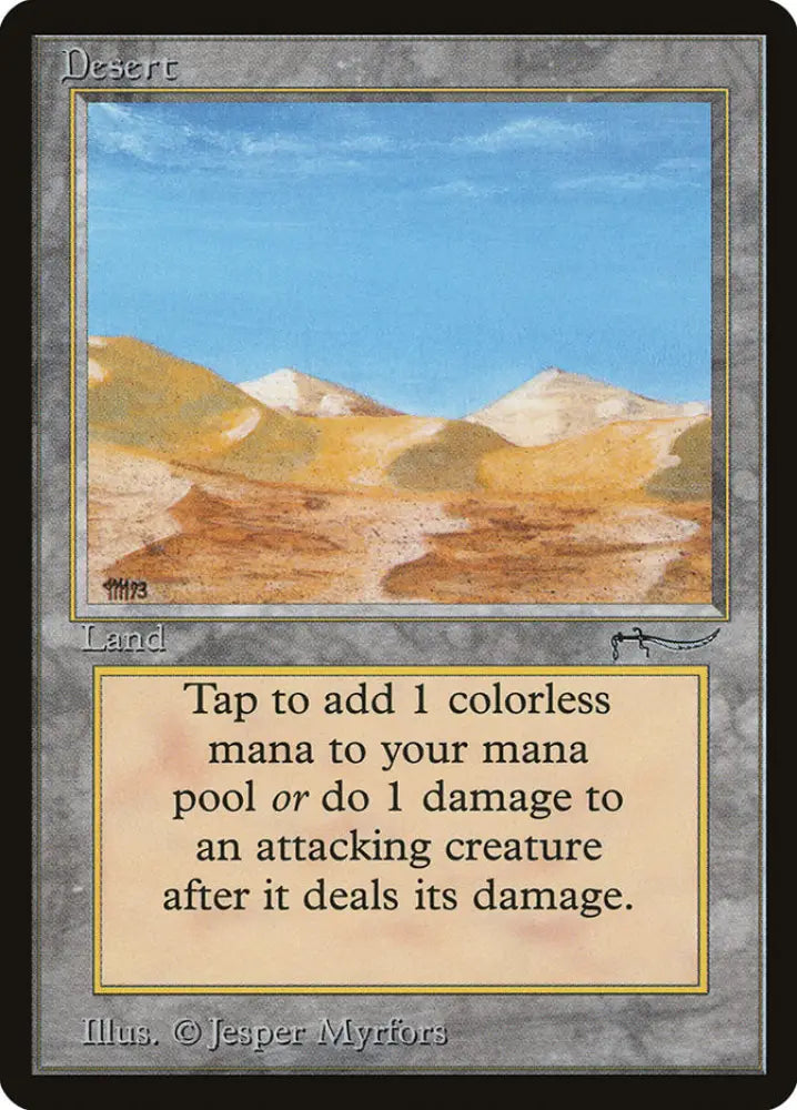 Desert [Arabian Nights] - MTG Single