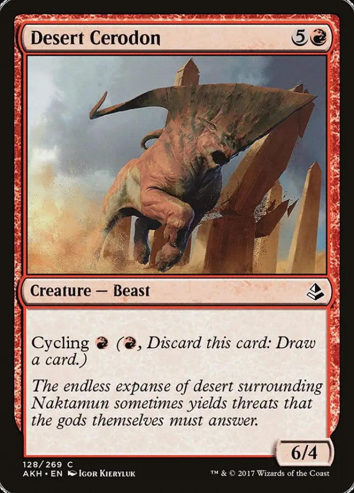 Desert Cerodon [Amonkhet] - MTG Single
